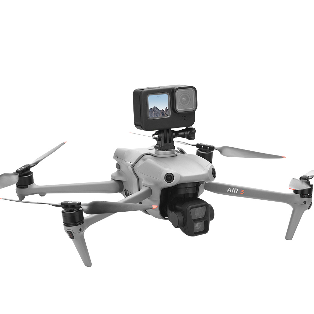 Dji Drone Air 3 - Dji-カメラスタンド,3つの延長ブラケット,insta360用カメラホルダー,gopro,osmoアクションアクセサリー,三脚マウント