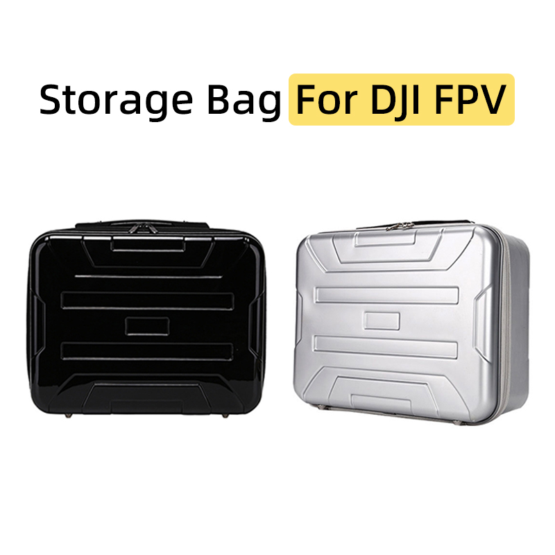 Drone Hard Shell Case - Dji fpvドローンv2フライトグラス,リモコン収納バッグ,キャリングケース,ハードシェル,保護ボックス,ハンドバッグ,アクセサリー