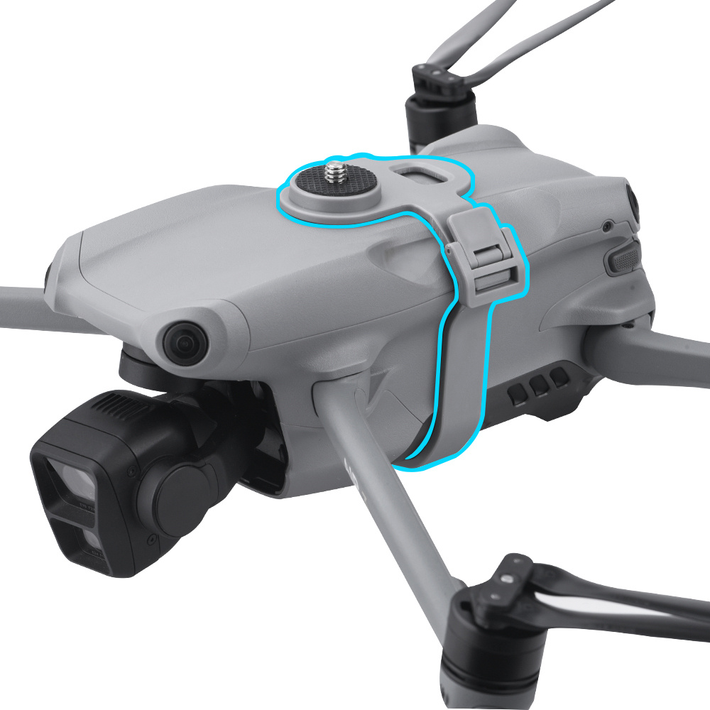 Dji-カメラスタンド,3つの延長ブラケット,insta36 - Dji Drone Air 3 のレビューと価格