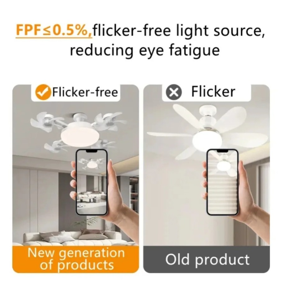 3/4ヘッドドローンスタイル3-in-1シーリングファンライ - Drone Beacon Light のレビューと価格