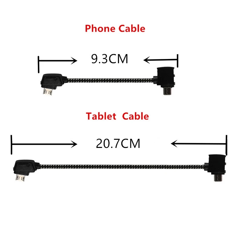 リモートコントロールデータケーブル、電話タブレット用ナイロン - Drone Remote Controller Lanyard のレビューと価格