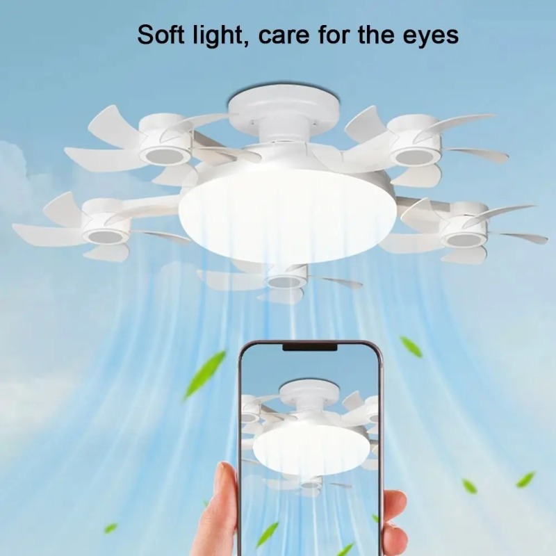 ドローン風デザインのLEDクリエイティブシーリングファンライ - Drone Beacon Light のレビューと価格