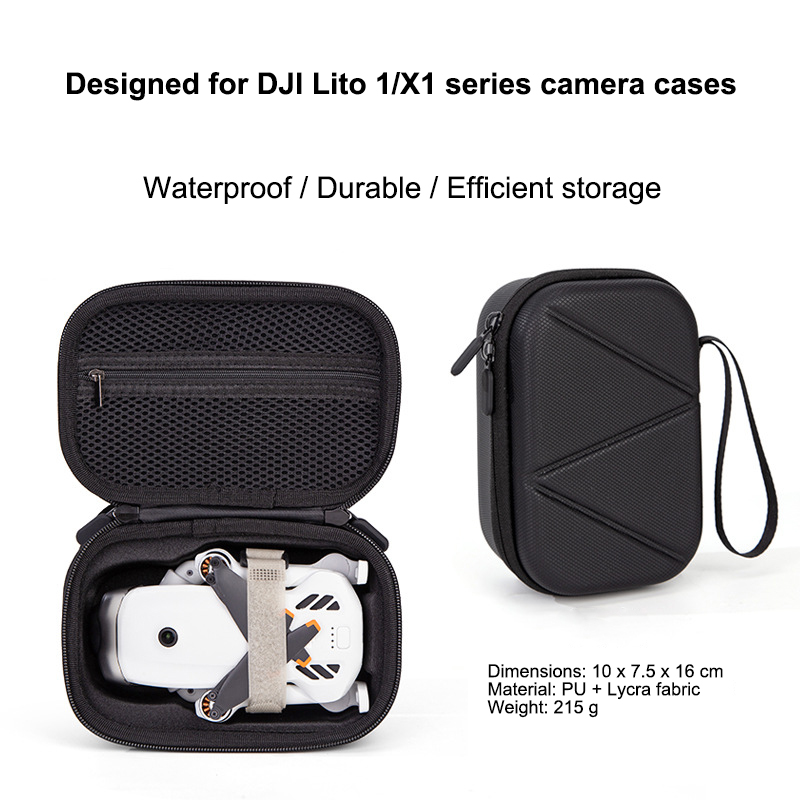 DJI Lito 1 X1用ハードシェルケース 防水耐衝撃ポ - Drone Hard Shell Case のレビューと価格