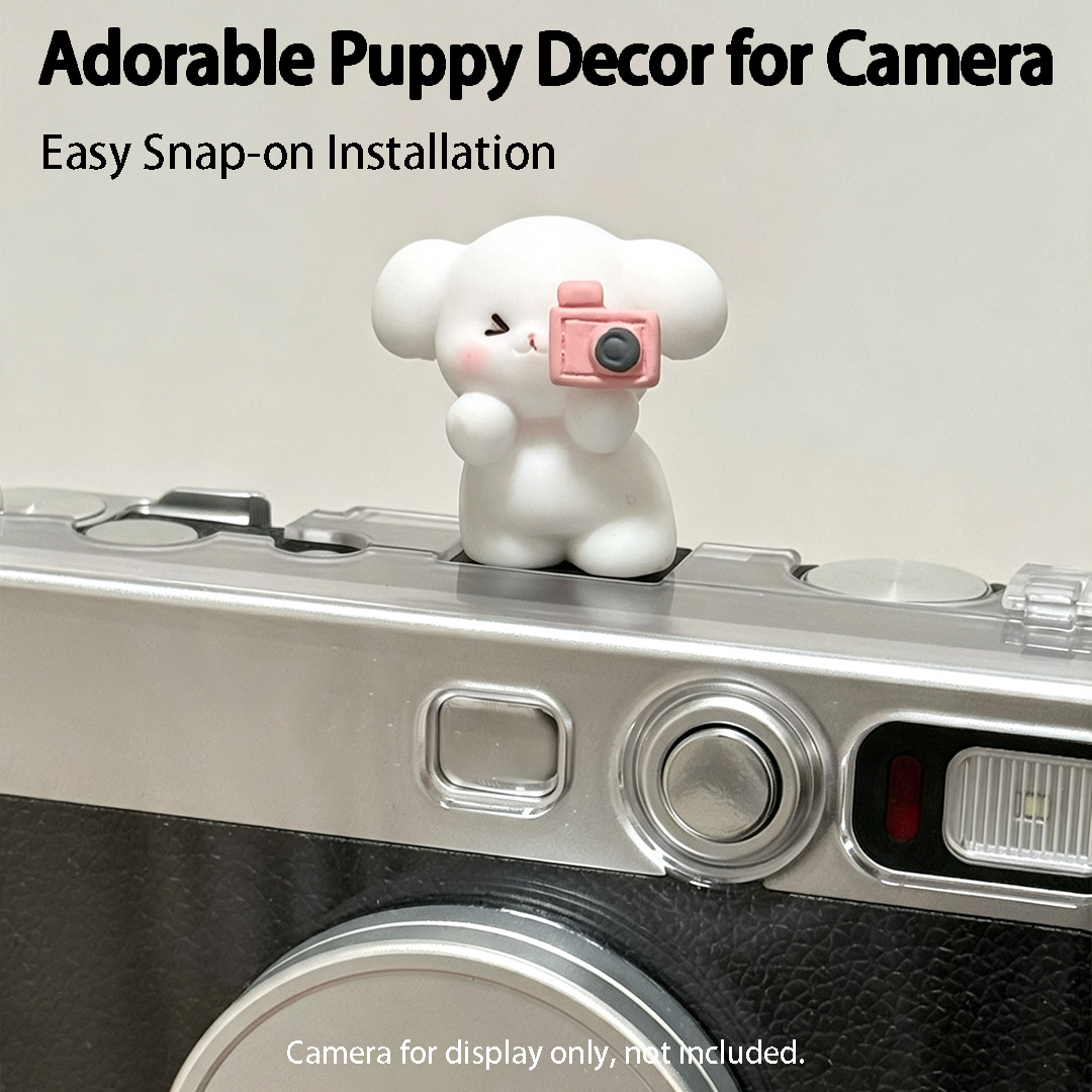 可愛い3D子犬カメラホットシューカバープロテクター Cano - Canon Camera Eos R8 のレビューと価格