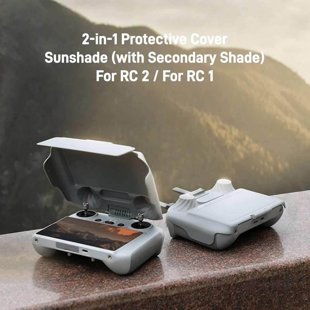 2in1 RC RC2 リモコンフード LCD シールド サ - Drone Controller Hood のレビューと価格