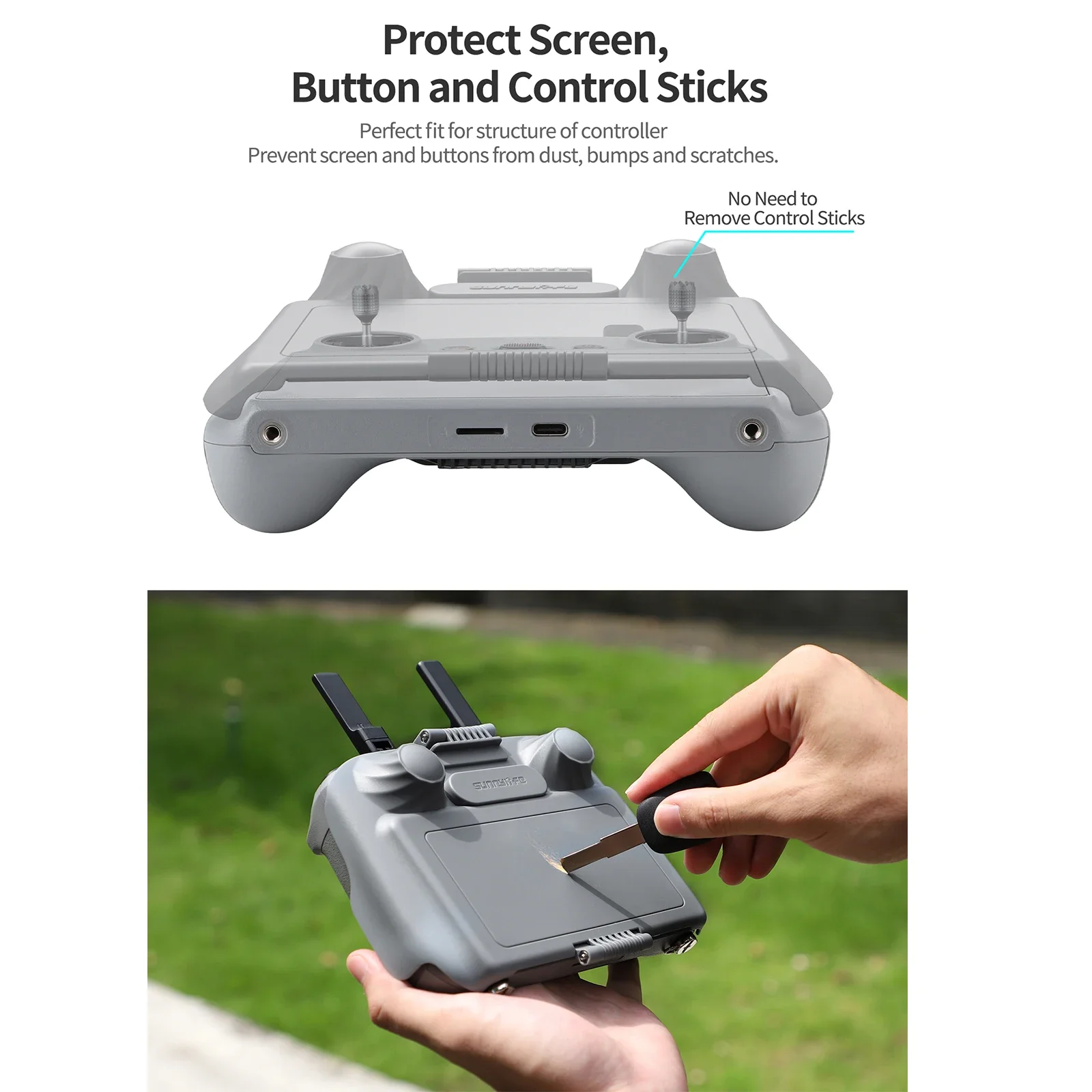 スクリーンプロテクター,Dji rc,rc 2,リモコン,日 - Drone Controller Hood のレビューと価格