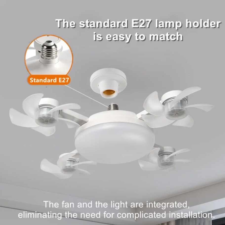 シーリングファンライトドローン E27 3/4 ヘッド 2- - Drone Beacon Light のレビューと価格