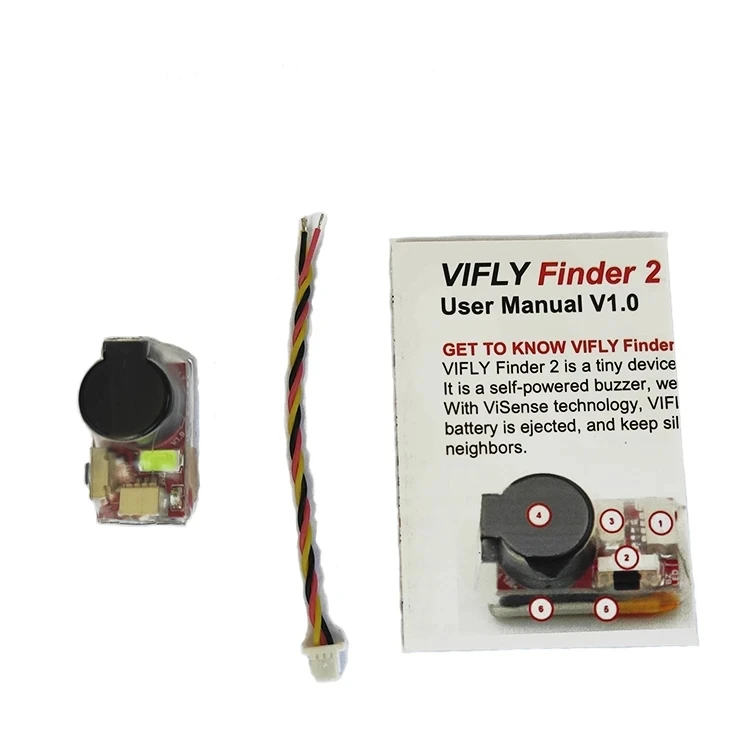 VIFLY Finder 2 超大音量5Vブザートラッカー  - Drone Beacon Light のレビューと価格