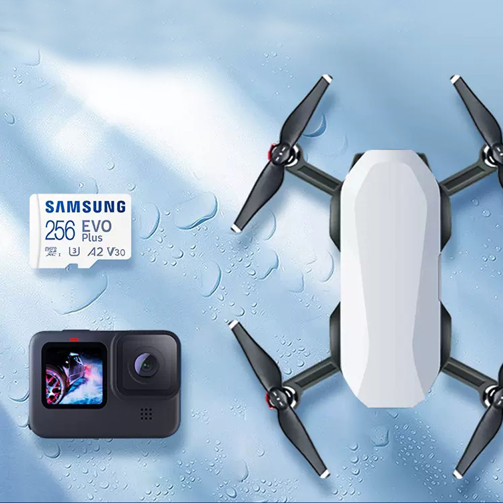 サムスン microSD メモリーカード 64GB U1 A - Drone Strobe Light のレビューと価格