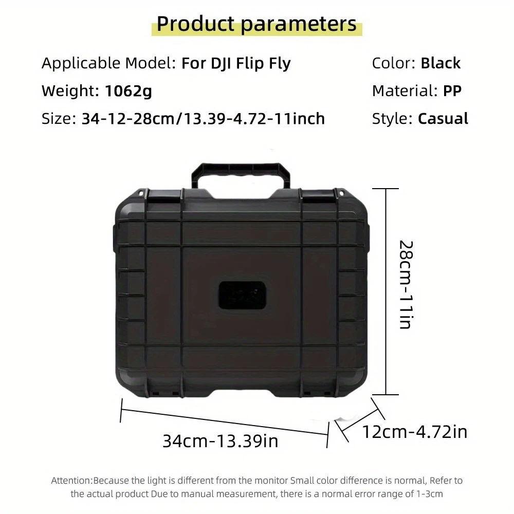 DJI Flip用ハードシェル収納ケース、RC N3/RC  - Drone Hard Shell Case のレビューと価格