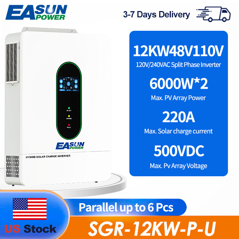 EASUN US 12KW 12000W 分離型ソーラーイン - Drone Solar Charger のレビューと価格