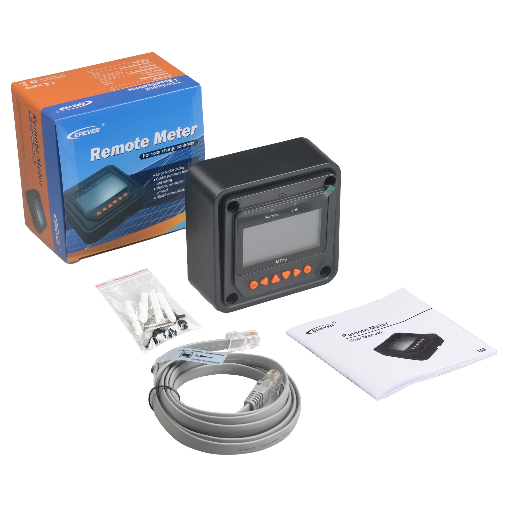 MT53 リモートメーターは、IT/ET-NC G3 MPP - Drone Solar Charger のレビューと価格