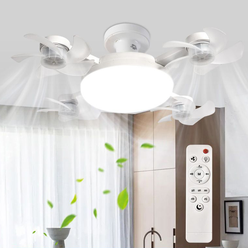 2 in 1 吊り下げファン LED ライト付き E27 ユ - Drone Beacon Light のレビューと価格