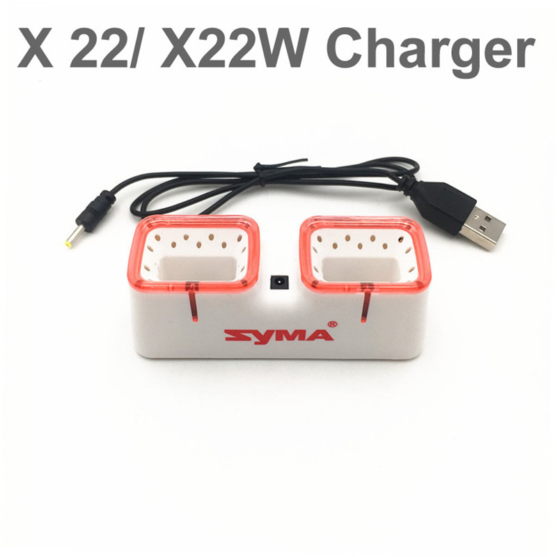 デュアル USB 高速充電器 Syma X22 X22W ド - Drone Beacon Light のレビューと価格