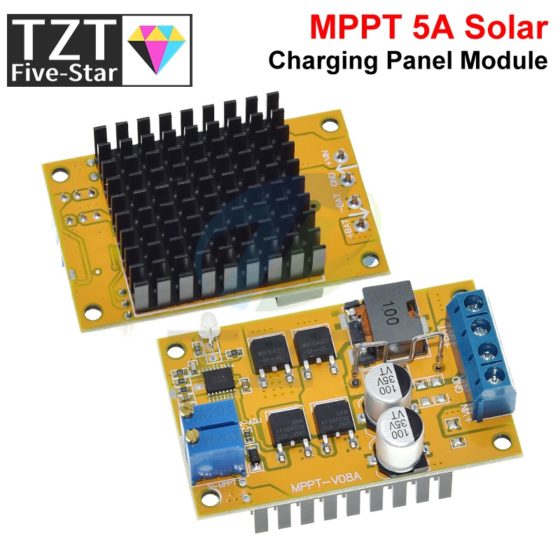TZT 5A MPPT ソーラーパネルレギュレータコントロー - Drone Solar Charger のレビューと価格